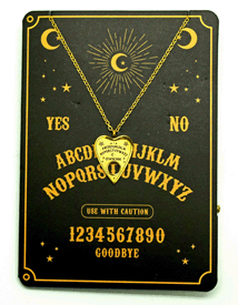 Ouija/Spirit Board Planchet Necklace